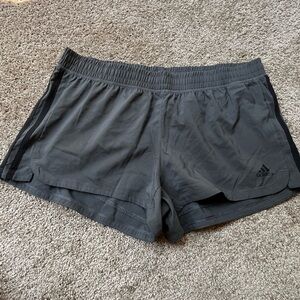Adidas Women's Charcoal Athletic Shorts